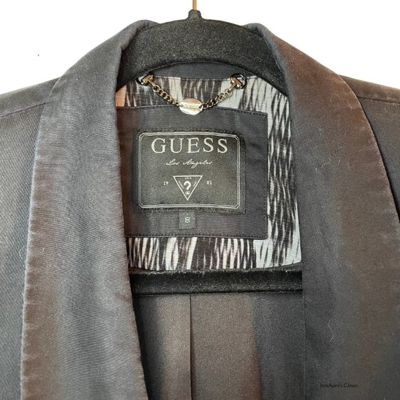 Guess Black Blazer Size 8 - Picture 2 of 4